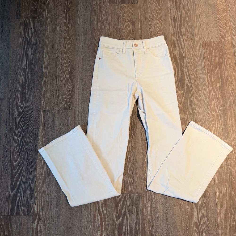 Express Off-White Jeans